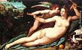 Venus and Cupid by Alessandro Allori